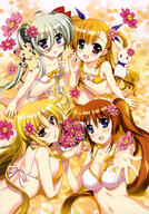 10s 4_females absurd_resolution absurdres art asteion asymmetrical_hair bare_shoulders bikini bikini_top blonde_hair blue_eyes blush bouquet bow breasts brown_hair cleavage duplicate einhart_stratos fate_testarossa female flat_chest flower fujima_takuya gelbooru green_hair grey_hair hair_bow hair_flower hair_ornament heterochromia high_resolution kneeling large_breasts long_hair lying lyrical_nanoha mahou_shoujo_lyrical_nanoha mahou_shoujo_lyrical_nanoha_vivid mature multiple_females navel official_art open_mouth orange_hair outstretched_hand ponytail purple_eyes quartet questionable red_eyes red_hair sacred_heart safe sankaku_channel scan side_ponytail sideboob sitting smile swimsuit takamachi_nanoha takamichi_vivio tied_hair two_side_up very_high_resolution very_long_hair vivio wariza white_bikini white_swimsuit yande.re // 2868x4101 // 1.9MB