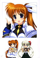 asteion chibi corona_timir dress einhart_stratos fujima_takuya heterochromia lyrical_nanoha mahou_shoujo_lyrical_nanoha mahou_shoujo_lyrical_nanoha_vivid miura_rinaldi rio_wezley sieglinde_jeremiah takamachi_nanoha vivio // 2863x4097 // 1.3MB