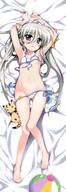 1_female absurd_resolution archway_of_venus armpits arms_up art ass_visible_through_thighs asteion ball barefoot beachball bed_sheet bikini blue_eyes blush breasts cat dakimakura einhart_stratos feet female fujima_takuya full_body gelbooru green_hair hair_ornament hair_ribbon heterochromia high_resolution image_sample loli long_hair looking_at_viewer lying lyrical_nanoha mahou_shoujo_lyrical_nanoha mahou_shoujo_lyrical_nanoha_vivid navel official_art on_back open_mouth panties panty_pull purple_eyes ribbon scan side-tie_bikini small_breasts solo swimsuit tied_hair toes twintails underboob underwear untied untied_bikini yande.re young // 516x1500 // 180.1KB