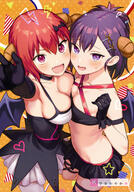 gabriel_dropout satanichia_mcdowell_kurumizawa tsukinose_vignette_april // 2448x3500 // 3.5MB