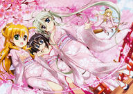 10s 4_females absurd_resolution absurdres art blonde_hair einhart_stratos fabia_crozelg female floral_print fujima_takuya heterochromia high_resolution huge_filesize japanese_clothes kimono long_hair lyrical_nanoha mahou_shoujo_lyrical_nanoha mahou_shoujo_lyrical_nanoha_vivid multiple_females official_art safe scan sieglinde_jeremiah vivio // 9905x7007 // 12.1MB