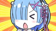 angry reaction rem rem_(zero) yelling zero_kara_hajimeru_isekai_seikatsu // 850x478 // 59.1KB