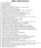 b infographic meme rules rules_of_the_internet // 680x794 // 156.7KB