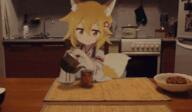 1_female 1_male animal_ears animal_tail canine creator ears female fox fox_ears fox_girl fox_tail gelbooru male mammal mikhail_bersenyov safe senko senko_(sewayaki_kitsune_no_senko-san) sewayaki_kitsune_no_senko-san source_request tail tea // 600x350 // 1.9MB