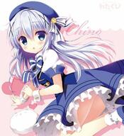 blue_hair chino_kafuu gochuumon_wa_usagi_desu_ka? is_the_order_a_rabbit? // 700x767 // 77.7KB