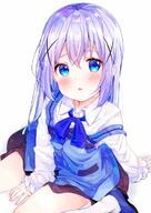 blue_hair chino_kafuu gochuumon_wa_usagi_desu_ka? // 850x1201 // 142.2KB
