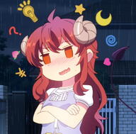 machikado_mazoku reaction // 1099x1080 // 464.0KB