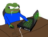 gaming laptop meme pepe // 671x519 // 146.1KB