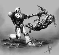 adeptus_astartes angry_marines eldar fun hrvojesilic imperium inquisition monochrome space_marines warhammer_40,000 warhammer_40k // 1024x958 // 148.0KB