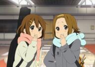 animated anime creator gif image joy k-on! laughing reaction smug smug_anime_girl // 500x354 // 259.1KB
