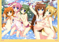 10s 5_females absurd_resolution absurdres blonde_hair bottomless breast_grab breasts brioche_d'arquien censored cleavage convenient_censoring dog_days eclair_martinozzi female fixme fujima_takuya high_resolution highres millhiore_f_biscotti multiple_females nude ricotta_elmar sarashi topless yukikaze_panettone // 4945x3500 // 2.7MB