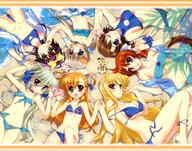 asteion beach bikini breasts cleavage corona_timir crease einhart_stratos extremely_large_filesize fate_testarossa fujima_takuya heterochromia high_resolution large_filesize lyrical_nanoha mahou_shoujo_lyrical_nanoha mahou_shoujo_lyrical_nanoha_vivid possible_duplicate rio_wezley sacred_heart safe swimsuit tagme takamachi_nanoha takamichi_vivio very_high_resolution vivio wet yagami_hayate yande.re // 4437x3500 // 18.8MB