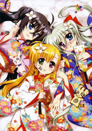 10s 3girls absurd_resolution absurdres asteion einhart_stratos female fujima_takuya grey_hair hair_tie heterochromia high_resolution huge_filesize lyrical_nanoha mahou_shoujo_lyrical_nanoha mahou_shoujo_lyrical_nanoha_vivid multiple_females sacred_heart safe scan sieglinde_jeremiah tied_hair twintails vivio // 4939x7002 // 12.1MB