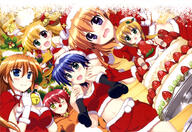 10s 6+_females absurd_resolution art blush breasts chantez_arpinion christmas cleavage female fujima_takuya heterochromia high_resolution ixpellia lyrical_nanoha mahou_shoujo_lyrical_nanoha mahou_shoujo_lyrical_nanoha_vivid miura_rinaldi multiple_females nove nove_(nanoha) numbers_(nanoha) official_art safe subaru_nakajima teana_lanster vivio // 3544x2441 // 1.6MB