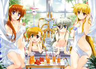 absurd_resolution animal bath blonde_hair bowtie brown_hair cat censored completely_nude daughter drink feline flowers fujima_takuya group high_resolution long_hair lyrical_nanoha mahou_shoujo_lyrical_nanoha_vivid mammal ponytail scan see-through siblings tagme takamachi_vivio takamichi_vivio tied_hair towel very_high_resolution vivio water young // 5678x4090 // 2.9MB