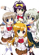 10s 4_females ;d absurd_resolution absurdres ahoge antenna_hair arm_up art black_skirt blonde_hair blue_eyes blue_ribbon blush bow bowtie brown_hair brown_skirt child closed_mouth clothes_lift corona_timir d einhart_stratos eyebrows eyebrows_visible_through_hair fangs female fujima_takuya green_eyes green_hair group hair_between_eyes hair_bow hair_ornament hair_ribbon happy heterochromia high_resolution light_brown_hair little_girl long_hair lyrical_nanoha mahou_shoujo_lyrical_nanoha mahou_shoujo_lyrical_nanoha_vivid multiple_females official_art one_arm_up one_eye_closed one_leg_raised open_mouth pleated_skirt purple_eyes purple_hair quartet red_bow_ornament red_eyes ribbon rio_wesley rio_wezley safe scan school_uniform short_hair silver_hair simple_background skirt skirt_hold skirt_lift smile st._hilde_academy_of_magic_uniform striped_pattern tagme takamichi_vivio thigh-highs thighs tied_hair twintails two_side_up uniform very_high_resolution vividgarden vivio white_background white_legwear white_ribbon wink yellow_bow young zettai_ryouiki // 2880x4097 // 1.6MB