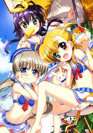 10s 3girls absurd_resolution absurdres ahoge antenna_hair art banana bare_shoulders barefoot beach_umbrella bikini blonde_hair blue_eyes blush bowl brown_hair chair child collarbone corona_timir eating feet female flat_chest flower food fruit fujima_takuya gelbooru green_eyes groin group hair_ornament hair_ribbon happy hat heterochromia high_resolution ice_cream kiwifruit little_girl loli long_hair lyrical_nanoha mahou_shoujo_lyrical_nanoha mahou_shoujo_lyrical_nanoha_vivid midriff multiple_females navel official_art panties pantyshot pantyshot_(standing) pineapple popsicle purple_hair red_eyes ribbon rio_wesley rio_wezley sacred_heart safe sailor_collar scan short_hair sidelocks sitting skirt smile spoon standing stuffed_animal stuffed_toy swimsuit takamichi_vivio tied_hair trio twintails two_side_up umbrella underwear very_high_resolution vividgarden vivio watermelon white_panties white_underwear wristband x yande.re young // 2869x4089 // 1.8MB