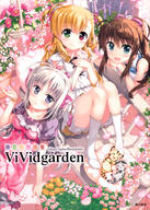 10s 3girls absurd_resolution absurdres against_railing ahoge art artist_name asteion blonde_hair blue_eyes blush bow breasts brown_hair cat closed_mouth company_name convenient_leg cover dress dutch_angle feet female flower fujima_takuya fuuka_reventon gelbooru green_eyes hair_ornament hair_ribbon heterochromia high_resolution huge_filesize huracan_(vivid_strike!) knees_up large_breasts large_filesize leaning_against_railing leaning_on_object long_hair looking_at_viewer lyrical_nanoha mahou_shoujo_lyrical_nanoha mahou_shoujo_lyrical_nanoha_vivid multiple_females no_shoes official_art petals pillow ponytail purple_eyes railing ribbon rinne_berlinetta sacred_heart safe scan shiny shiny_hair silver_hair sitting skirt sleeveless_outfit smile socks tagme takamichi_vivio text tied_hair vase very_high_resolution vivid_strike! vivio yande.re // 4961x6973 // 10.5MB