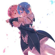 ram rem rem_(zero) zero_kara_hajimeru_isekai_seikatsu // 850x850 // 126.4KB