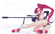 00s 1_female anti-materiel_rifle ass bikini bikini_top boots breasts elbow_gloves female fingerless_gloves firearm footwear gloves hair_ornament hand_on_hip high_heels high_resolution highres hip_focus hips influence legs long_hair lying mature nagi_ryou on_side pink_legwear pink_thighhighs ponytail potential_duplicate red_hair shoes shorts skull skull_hair_ornament sniper_rifle solo spread_legs spreading string_bikini studded_bracelet swimsuit tengen_toppa_gurren_lagann thigh-highs tied_hair underboob wallpaper weapon yellow_eyes yoko yoko_littner // 1680x1050 // 413.6KB