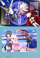 armor chloe_von_einzbern fatekaleid_liner_prisma_illya fatestay_night footwear heels high_heels high_resolution illyasviel_von_einzbern luviagelita_edelfelt miyu_edelfelt shoes shorts spats sword thigh-highs tohsaka_rin toosaka_rin very_high_resolution // 2865x4098 // 1.9MB