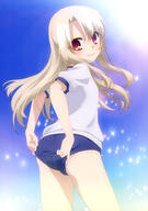 10s absurd_resolution absurdres adjusting_buruma adjusting_clothes art ass blue_buruma buruma closed_mouth cowboy_shot creator eyebrows_visible_through_hair eyes_visible_through_hair fate fatekaleid fatekaleid_liner_prisma_illya fatestay_night female gym_shirt gym_uniform highres illyasviel_von_einzbern lolibooru lolibooru.moe mature official_art panties panties_under_buruma panty_peek short_sleeves silver_hair sparkle underwear uniform very_high_resolution wavy_mouth white_panties white_shirt white_underwear // 2874x4097 // 693.0KB