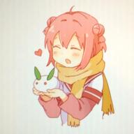 akari_akaza yuru_yuri // 2400x2400 // 1.6MB