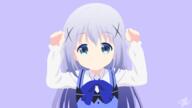 blue_hair chino_kafuu gochuumon_wa_usagi_desu_ka? loli vector_trace wallpaper // 4020x2260 // 449.8KB