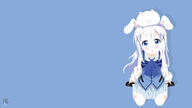 blue_hair chino_kafuu gochuumon_wa_usagi_desu_ka? loli wallpaper // 1920x1080 // 251.1KB
