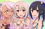 fate fatekaleid illyasviel_von_einzbern kuro_von_einzbern miyu_edelfelt // 2048x1300 // 427.3KB
