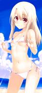 areolae beach bikini fate fatekaleid illyasviel_von_einzbern swimsuit // 1898x4207 // 1.0MB