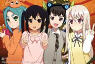 20170525 azusa_nakano bakemonogatari crossover fate fatekaleid fatekaleid_liner_prisma_illya fate_(series) female group hachikuji_mayoi illyasviel_von_einzbern k-on! loli monogatari nakano_azusa ononoki_yotsugi safe servachok tsukimonogatari young // 1280x865 // 986.3KB