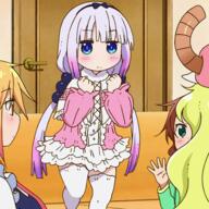 kanna miss_kobayashi's_dragon_maid // 540x540 // 1.1MB