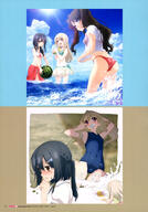 ass bikini covered_navel fate fatekaleid fatekaleid_liner_prisma_illya fatestay_night fate_(series) high_resolution illyasviel_von_einzbern miyu_edelfelt navel old_school_swimsuit one-piece_swimsuit school_swimsuit see-through swimsuit tohsaka_rin toosaka_rin transparent very_high_resolution wet_clothes yande.re // 2859x4099 // 1.1MB