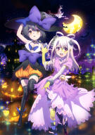 bandages cleavage dress fate fatekaleid fatekaleid_liner_prisma_illya fatestay_night halloween illyasviel_von_einzbern miyu_edelfelt safe shorts spats thigh-highs torn_clothes witch // 2872x4099 // 1.2MB