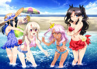 10s 5_females absurdres ass beach_umbrella bikini bikini_top blue_shorts bracelet brown_skin chloe_von_einzbern cleavage cowtits d danbooru drill_hair fate fatekaleid fatekaleid_liner_prisma_illya fatestay_night fate_(series) female frilled_bikini hair_tie hand_in_hair hat headwear highres illyasviel_von_einzbern jewelry kuro_von_einzbern lolibooru lolibooru.moe luviagelita_edelfelt miyu_edelfelt multiple_females o-ring pink_hair red_bikini_top scan straw_hat swimsuit tied_hair tohsaka_rin toosaka_rin twintails ushijima_nozomi yande.re yellow_flower // 5740x4088 // 2.7MB