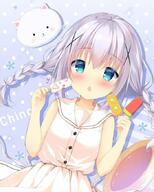 blue_hair chino_kafuu gochuumon_wa_usagi_desu_ka? loli // 700x875 // 82.0KB