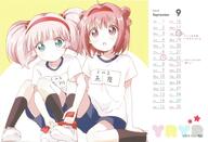 akari_akaza yoshikawa_chinatsu yuru_yuri // 7085x4848 // 1.7MB