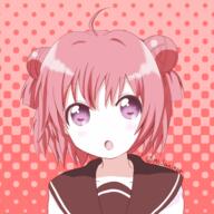 1_female akari_akaza akaza_akari double_bun dress female hair_bun low_resolution lowres mbjanitor nanamori_school_uniform open_mouth red_hair safe sailor_dress sailor_uniform school_uniform short_hair solo uniform yuru_yuri // 500x500 // 139.0KB