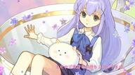 blue_hair chino_kafuu gochuumon_wa_usagi_desu_ka? loli wallpaper // 1920x1080 // 2.2MB