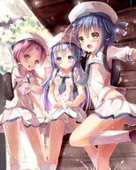 10s 3girls < animal_print archway_of_venus ass ass_visible_through_thighs backpack bag beret blue-striped_panties blue_eyes blue_hair blue_panties blue_stripes blue_underwear blush bunny_print buttons camel_toe chimame-tai chino_kafuu clothes_lift fangs female from_side gochiusa gochuumon_wa_usagi_desu_ka? hair_between_eyes hair_ornament handkerchief hat headwear high_resolution highres holding in_profile jouga_maya kafuu_chino kafuu_chino's_school_uniform knee_highs lingerie loli lolibooru lolibooru.moe lolicon long_hair looking_at_viewer male maya_jouga megumi_natsu multiple_females na!?_(naxtuyasai) natsu_megumi neckerchief no_bra open_mouth orange_eyes outstretched_arm panties pants pantyshot pink_eyes pink_hair questionable rain safe sailor_collar sailor_uniform school_uniform see-through seifuku short_hair short_sleeves skirt skirt_lift standing standing_on_one_leg striped_panties striped_pattern tied_hair transparent twintails twitter_username underwear uniform water water_drop wet wet_clothes white_legwear white_panties white_underwear x_hair_ornament yonjyuugo young yuri なっ！？ チマメ隊 香風智乃 // 1440x1800 // 1.5MB