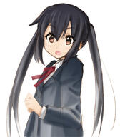 azusa_nakano k-on! // 400x457 // 78.9KB