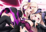 07201115 2girls all_fours alternative_age armpit_peek ass asymmetrical_hair bandeau bare_shoulders black_boots black_dress black_footwear black_legwear blonde_hair blush boots breasts camel_toe cherry_blossom cherry_blossoms commentary_request corruption d dark_persona daughter detached_sleeves dress dual_persona eyebrows_visible_through_hair fate fategrand_order fatekaleid fatekaleid_liner_prisma_illya feathers female footwear from_behind hair_feathers hair_intakes hair_ornament hair_tie hand_on_another's_stomach head_tilt headgear illyasviel_von_einzbern irisviel_von_einzbern knee_up konachan.com lavender_panties loli long_hair looking_at_viewer looking_back lying morokoshi_(tekku) mother mother_and_daughter multiple_females on_back on_floor open_mouth panties petals pink_eyes pink_panties pixiv_4752647 pixiv_61067024 ponytail purple_feathers purple_ribbon red_eyes ribbon shiny shiny_hair side_ponytail silver_hair small_breasts smile soukai_(lemonmaiden) spread_legs spreading star star_hair_ornament straight_hair tagme tekku_(07201115) testament_(fate) testament_(fategrand_order) thigh-highs thigh_boots tied_hair twintails underwear wide_sleeves young ツイッターまとめ モロコシ@お仕事募集中 // 1683x1190 // 2.0MB