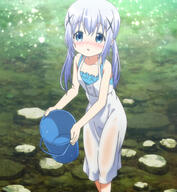 blue_hair chino_kafuu gochuumon_wa_usagi_desu_ka? loli // 1280x1390 // 743.6KB