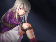 1_female 43_aspect_ratio bdsm bondage fate fatekaleid fatestay_night female femsub hitoha illyasviel_von_einzbern long_hair red_eyes restraints rope skirt solo tied up white_hair // 1000x750 // 137.5KB