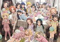 6+_females ^_^ akagi_miria animal balloon barefoot bed black_hair blonde_hair blue_eyes blue_hair blunt_bangs blush bow brown_eyes brown_hair cup d eyebrows_visible_through_hair feet female food fukuyama_mai green_eyes hairpins happy hyou-kun idolmaster koga_koharu koseki_reina kusakabe_wakaba l.m.b.g loli long_hair looking_at_viewer mary_cochran matoba_risa multiple_females nanjou_hikaru narumiya_yume o oonuma_kurumi open_mouth pajama pocky ponytail ryuuzaki_kaoru sakurai_momoka sasaki_chie sheep_hood short_hair sitting smile socks sonsoso sweater the_idolmaster tied_hair twintails wink yanase_miyuki yellow_eyes young // 2500x1767 // 773.8KB