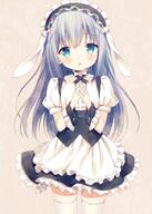 blue_hair chino_kafuu gochuumon_wa_usagi_desu_ka? lavender_hair loli // 648x906 // 127.7KB