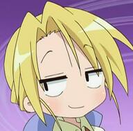 anime creator image joy kuroi_nanako lucky_star reaction screen_capture smug smug_anime_girl // 336x331 // 23.9KB