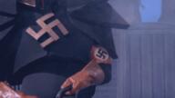 animated animated_gif chainsaw danger_5 gif kamen_rider meme nazi reaction_image robot // 500x281 // 863.0KB