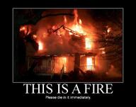 demotivational_poster fire meme // 750x589 // 525.4KB